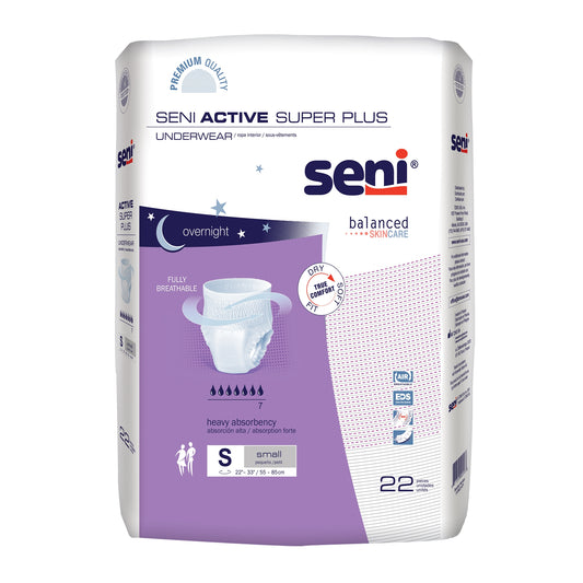 Seni Active  Pull-On Underwear, Super Plus