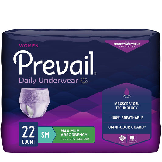 Prevail Pull-On Underwear for Women, Maximum Absorbency