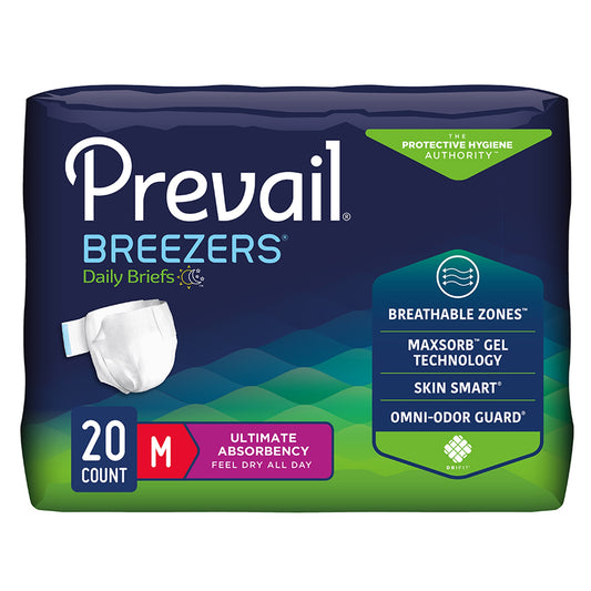 Prevail Breezer Briefs, Ultimate Absorbency
