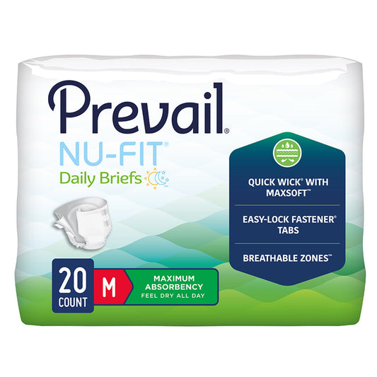 Prevail Brief NU-FIT, Maximum Absorbency
