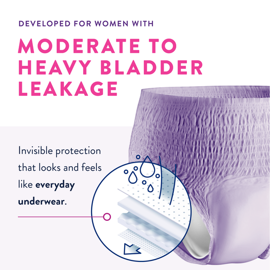 Prevail Pull-On Underwear for Women, Maximum Absorbency