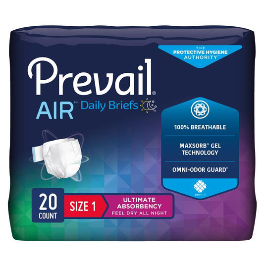 Prevail Air Briefs, Ultimate Absorbency