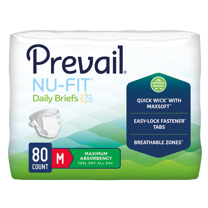Prevail Brief NU-FIT, Maximum Absorbency