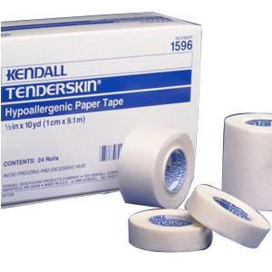 Kendall Hypoallergenic Paper Tape 1" x 10 yds.