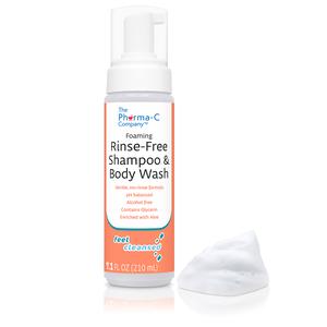 Rinse-Free Shampoo and Body Wash, Fresh Scent ,7.1 fl oz
