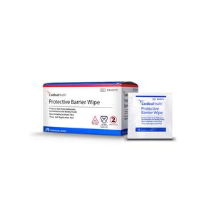 Cardinal Health Essentials™ Skin-Prep Protective Barrier Wipes,1-1/4" x 3"