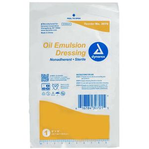 Durma+ Non-Adherent Oil Emulsion Dressing, 5" x 9"