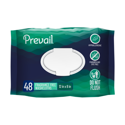 Prevail Unscented Wipes