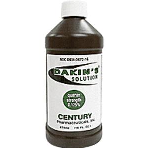 Dakin's Solution Quarter Strength